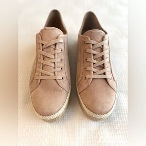 Vince Windell Lace Up Espadrille Platform Sneakers